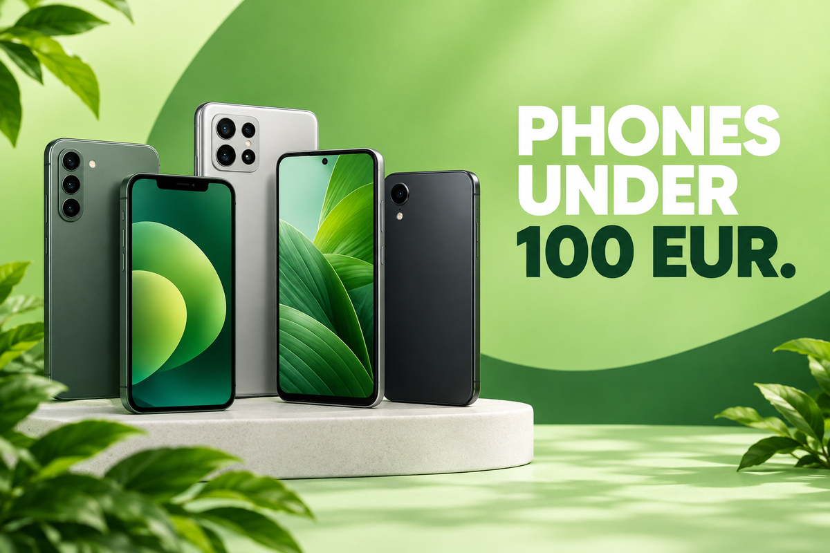 Phones Under 100 EUR banner