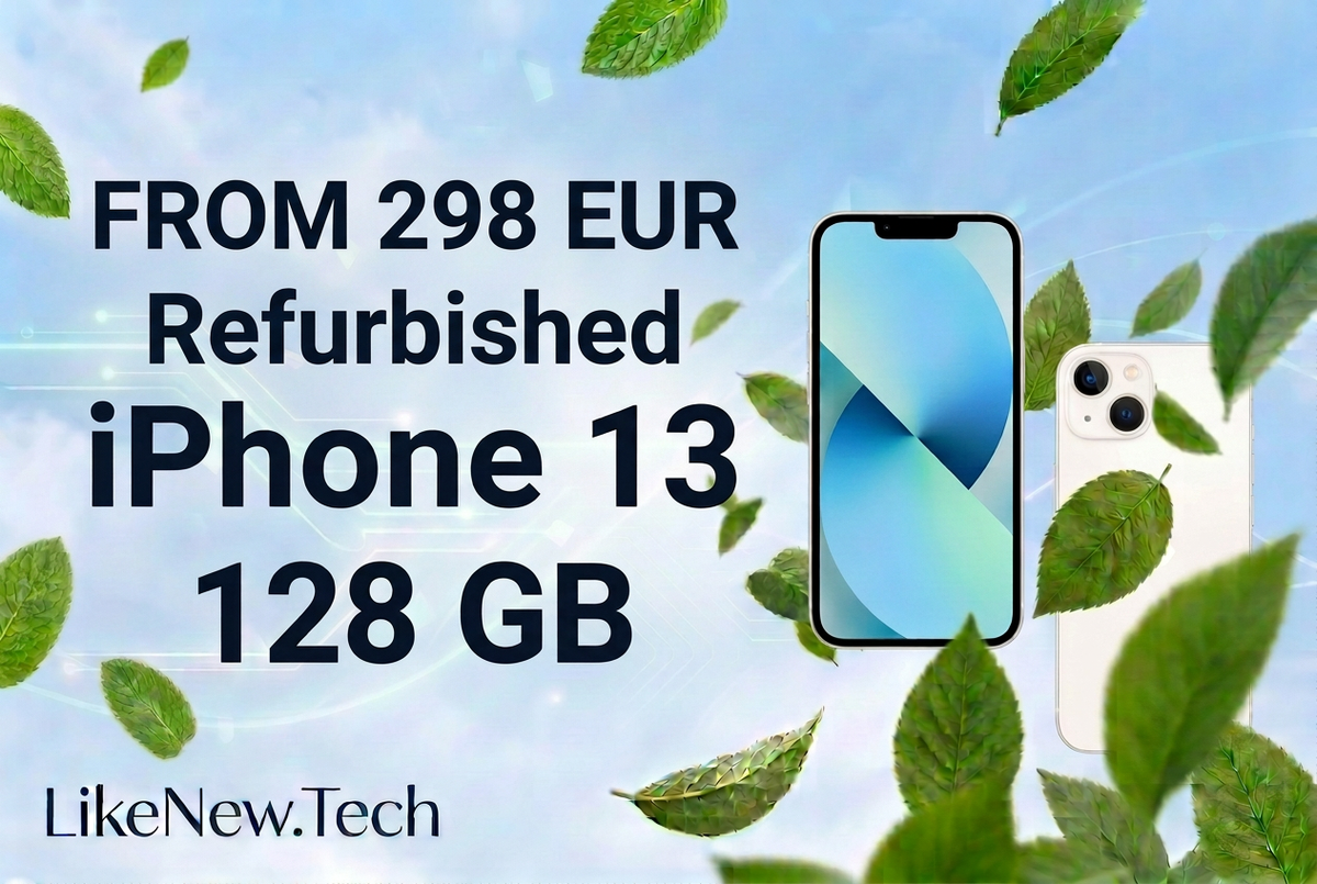 Refurbished iPhone 13 banner