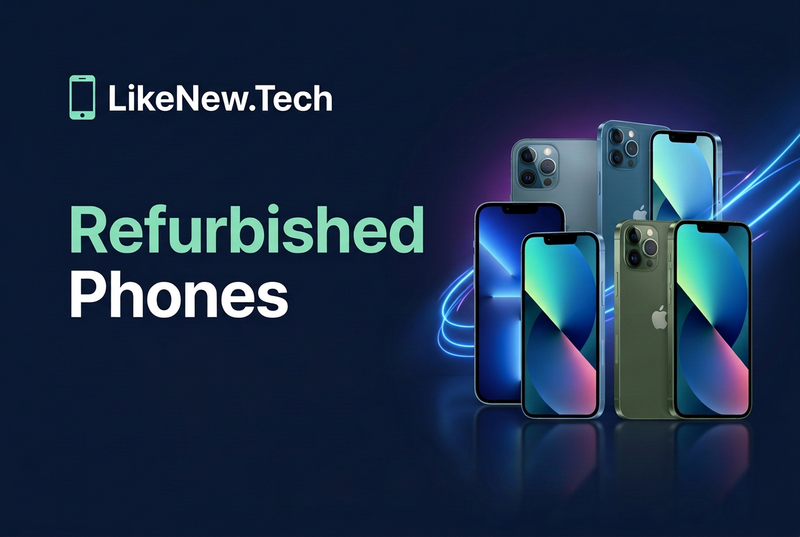 Refurbished Phones banner without bottom text