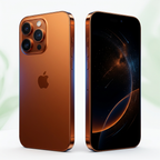 AI-generated Cosmic Orange iPhone concept