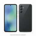 AI-generated Samsung Galaxy A54 5G in Graphite, front and rear model reference, not actual-device photo