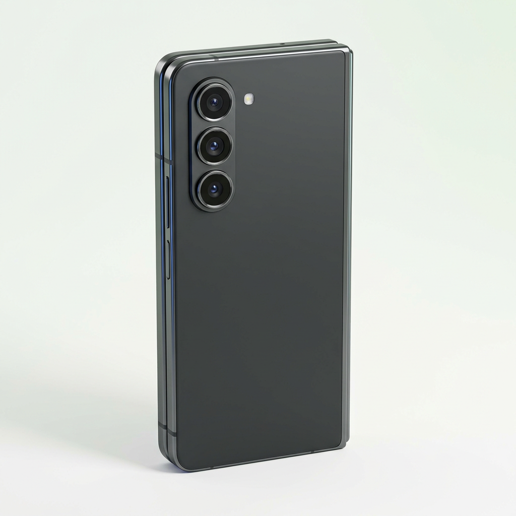 Revised Galaxy Z Fold7 rear-view illustration